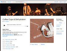 Tablet Screenshot of dryheaves.bandcamp.com