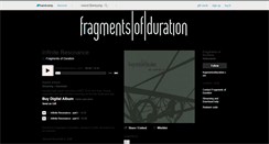 Desktop Screenshot of fragmentsofduration.bandcamp.com