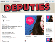Tablet Screenshot of deputies.bandcamp.com
