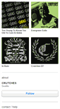 Mobile Screenshot of crutches.bandcamp.com