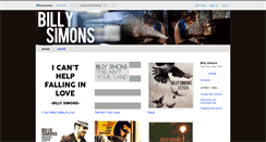 Desktop Screenshot of billysimons.bandcamp.com