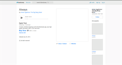 Desktop Screenshot of antonagafonovthebigbangband.bandcamp.com