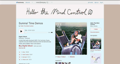 Desktop Screenshot of hellothemindcontrol.bandcamp.com
