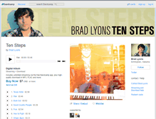 Tablet Screenshot of bradlyons.bandcamp.com