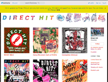 Tablet Screenshot of directhit.bandcamp.com