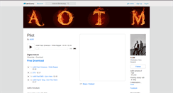 Desktop Screenshot of aotm.bandcamp.com