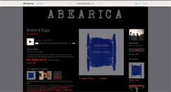 Desktop Screenshot of abearica.bandcamp.com