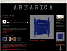 Tablet Screenshot of abearica.bandcamp.com