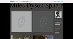 Desktop Screenshot of milesdysonsphere.bandcamp.com