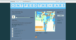 Desktop Screenshot of dontfeedthebears.bandcamp.com