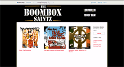 Desktop Screenshot of boomboxsaintz.bandcamp.com