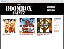Tablet Screenshot of boomboxsaintz.bandcamp.com