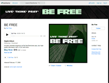 Tablet Screenshot of befree.bandcamp.com