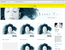 Tablet Screenshot of lauravall.bandcamp.com