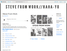 Tablet Screenshot of haha-yo.bandcamp.com