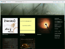 Tablet Screenshot of niemand.bandcamp.com