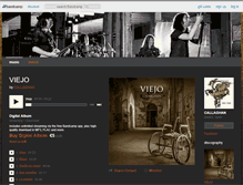 Tablet Screenshot of callaghan.bandcamp.com