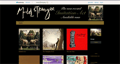 Desktop Screenshot of modelstranger.bandcamp.com
