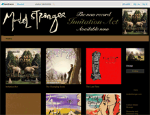 Tablet Screenshot of modelstranger.bandcamp.com