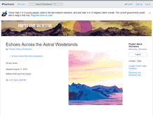 Tablet Screenshot of photonwaveorchestra.bandcamp.com