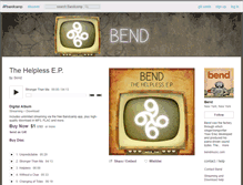 Tablet Screenshot of bend.bandcamp.com