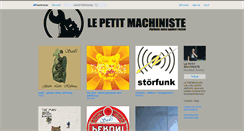 Desktop Screenshot of lepetitmachiniste.bandcamp.com