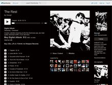 Tablet Screenshot of disrupt.bandcamp.com