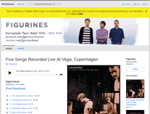 Tablet Screenshot of figurines.bandcamp.com