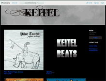 Tablet Screenshot of keitel.bandcamp.com