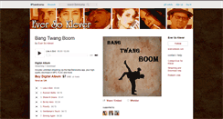 Desktop Screenshot of eversoklever.bandcamp.com