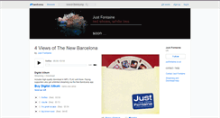 Desktop Screenshot of justfontaine.bandcamp.com