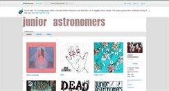 Desktop Screenshot of juniorastronomers.bandcamp.com