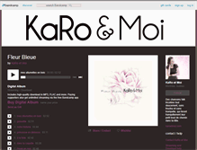 Tablet Screenshot of karoetmoi.bandcamp.com