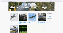 Desktop Screenshot of aircraftsoundrecordings.bandcamp.com