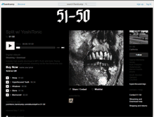 Tablet Screenshot of 51-50.bandcamp.com