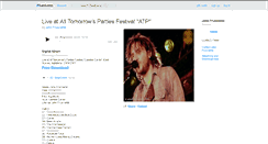 Desktop Screenshot of johnfrusciante.bandcamp.com