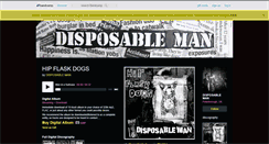 Desktop Screenshot of disposableman.bandcamp.com