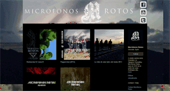 Desktop Screenshot of microfonosrotos.bandcamp.com