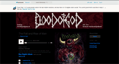 Desktop Screenshot of bloodofgod.bandcamp.com