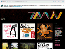 Tablet Screenshot of 7evin.bandcamp.com
