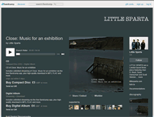 Tablet Screenshot of littlesparta.bandcamp.com