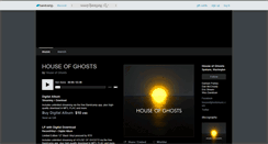 Desktop Screenshot of houseofghosts.bandcamp.com