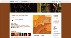 Desktop Screenshot of gingerbinge.bandcamp.com