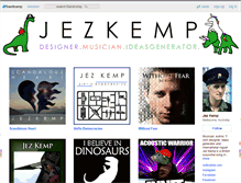 Tablet Screenshot of jezkemp.bandcamp.com