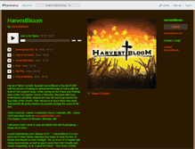 Tablet Screenshot of harvestbloom.bandcamp.com