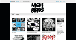 Desktop Screenshot of night-birds.bandcamp.com