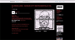 Desktop Screenshot of djironlung.bandcamp.com