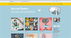 Desktop Screenshot of kurtvonstetten.bandcamp.com