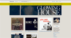 Desktop Screenshot of glowinghouse.bandcamp.com