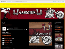 Tablet Screenshot of gangster.bandcamp.com